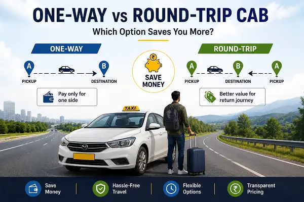 one way taxi vs round trip taxi which option saves more money